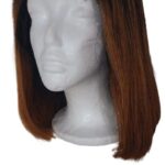 Lace Front Wigs  bob Straight Hair Natural Black 1B And Colour 30