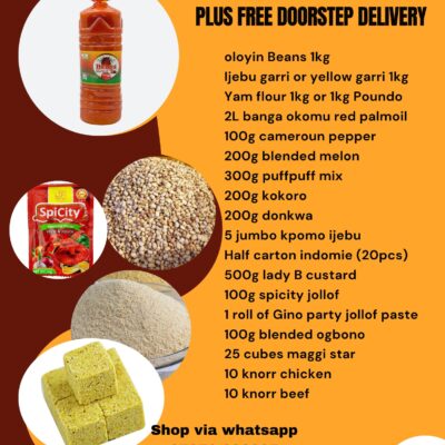 Dry food combo with free delivery